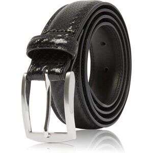 Genuine Black Leather Dress Belt for Men Tan Men Belts Suits Jeans Uniform Belts
